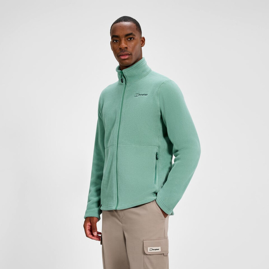 los hombres del prisma pt interactivo de la chaqueta - verde berghaus