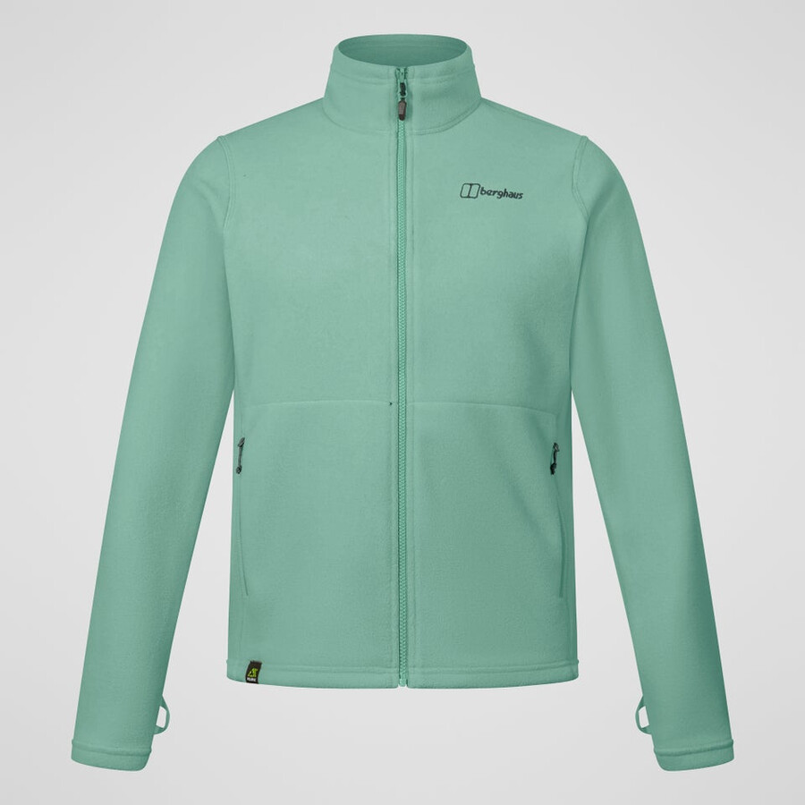 los hombres del prisma pt interactivo de la chaqueta - verde berghaus
