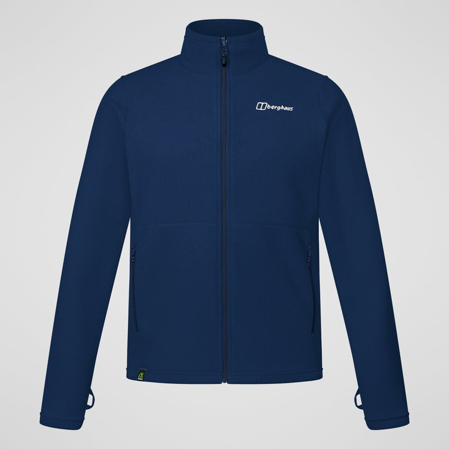 los hombres del prisma interactivo polartec chaqueta de lana - azul berghaus