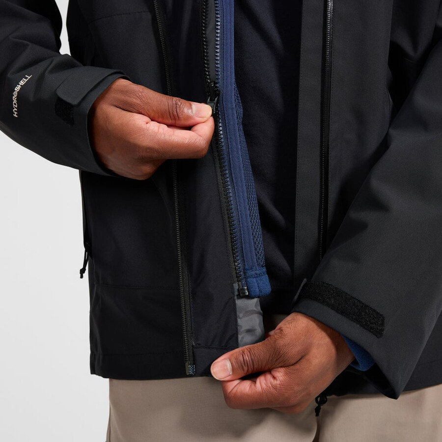 los hombres del prisma interactivo polartec chaqueta de lana - azul berghaus