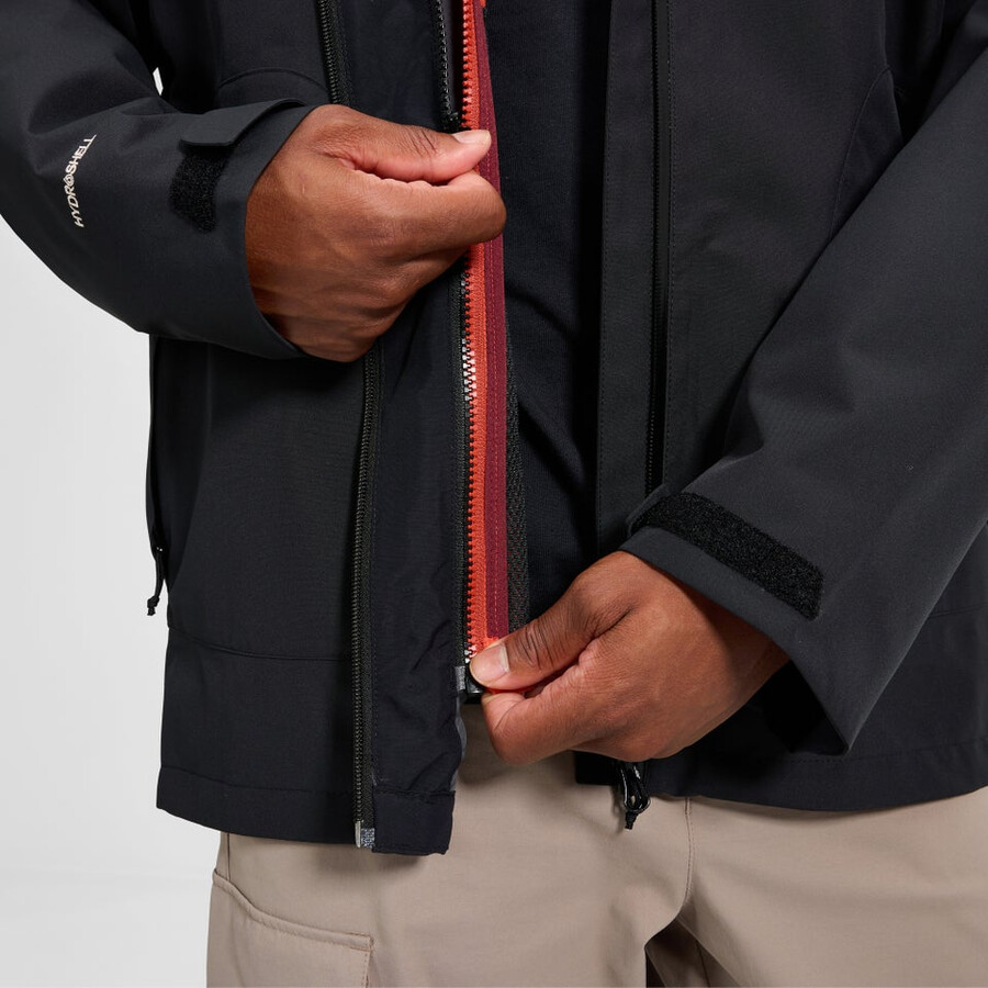 los hombres del prisma interactivo polartec chaqueta de lana - naranja berghaus
