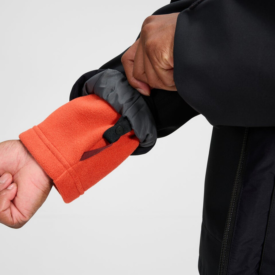 los hombres del prisma interactivo polartec chaqueta de lana - naranja berghaus