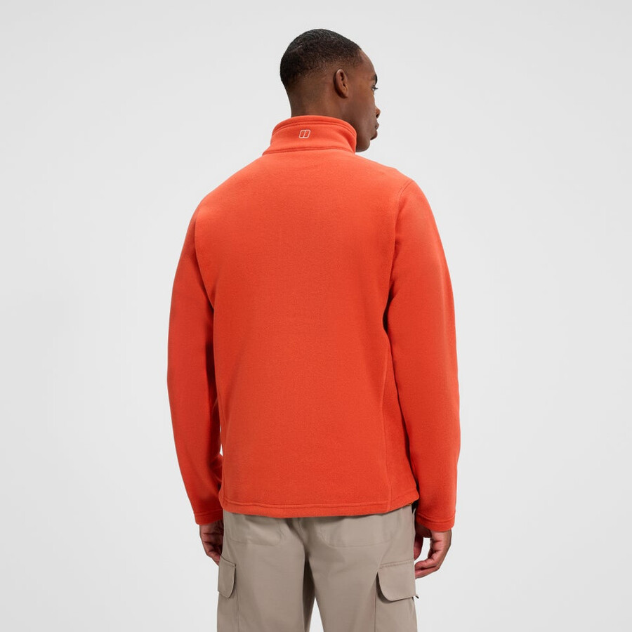los hombres del prisma interactivo polartec chaqueta de lana - naranja berghaus