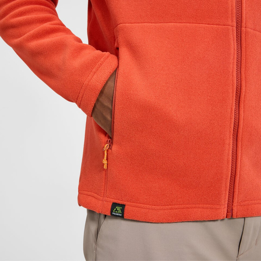 los hombres del prisma interactivo polartec chaqueta de lana - naranja berghaus