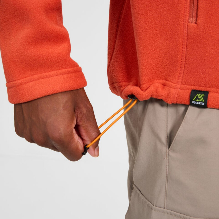 los hombres del prisma interactivo polartec chaqueta de lana - naranja berghaus