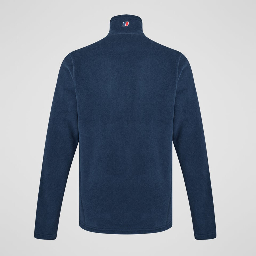 los hombres del prisma de polartec interactivo de la chaqueta - azul oscuro berghaus