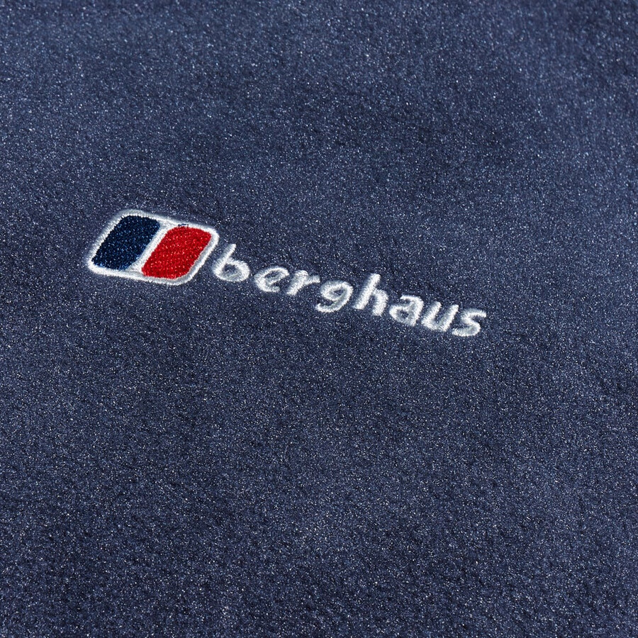 los hombres del prisma de polartec interactivo de la chaqueta - azul oscuro berghaus