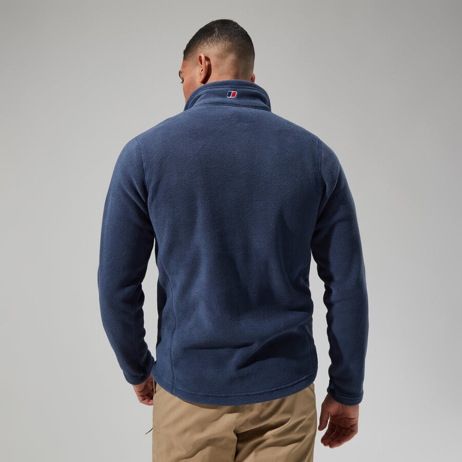 los hombres del prisma de polartec interactivo de la chaqueta - azul oscuro berghaus