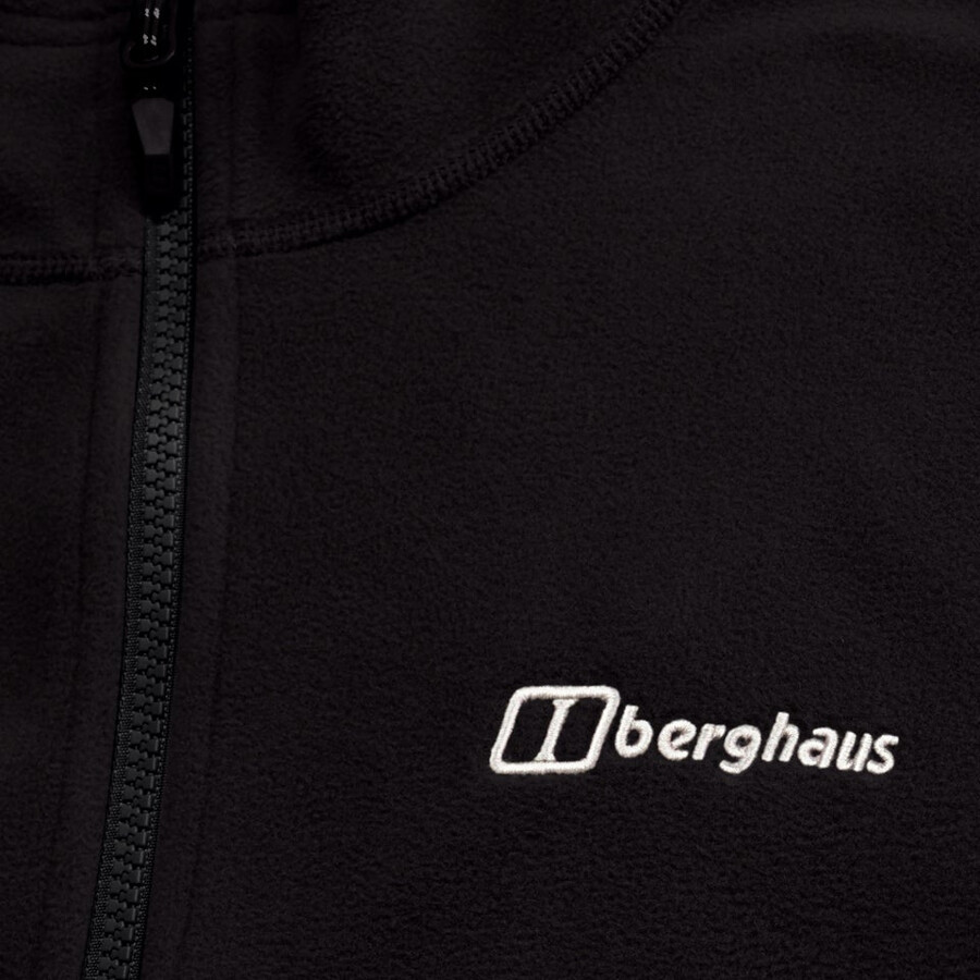 los hombres del prisma micro interactivo polartec chaqueta de lana - negro berghaus