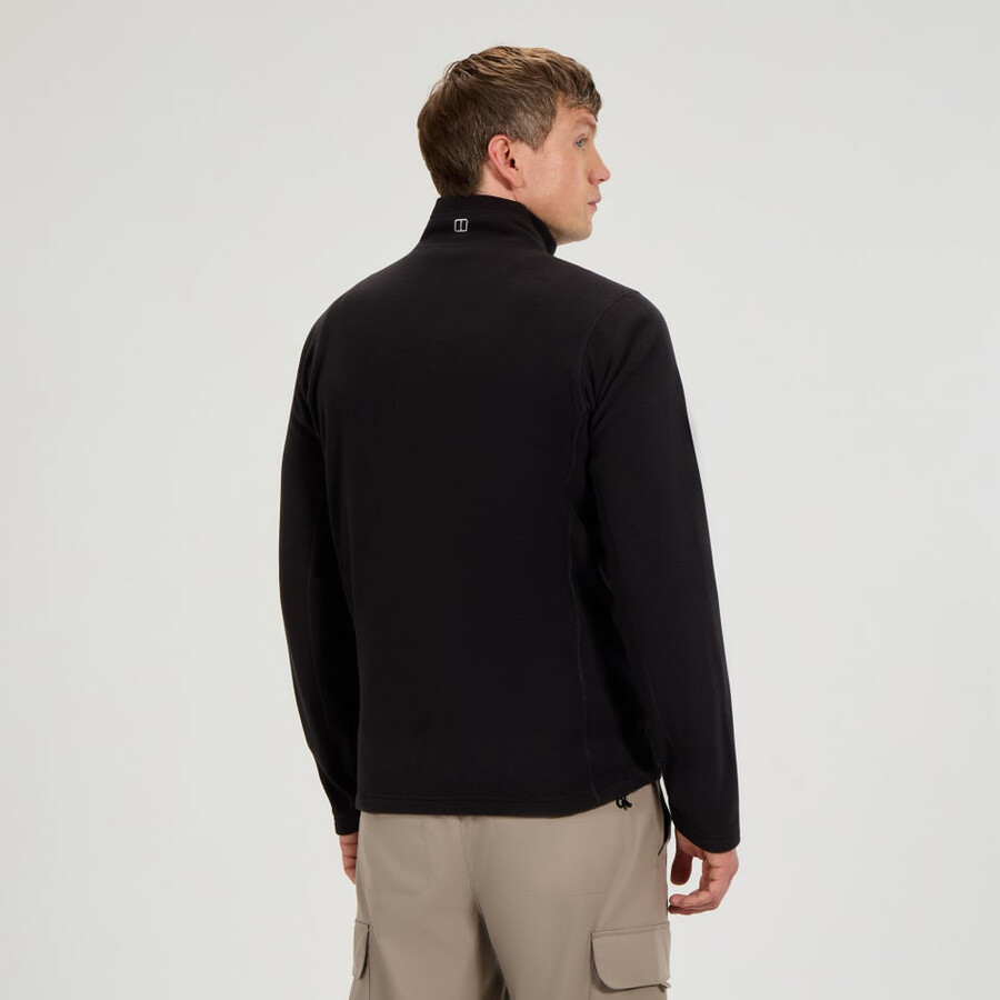 los hombres del prisma micro interactivo polartec chaqueta de lana - negro berghaus
