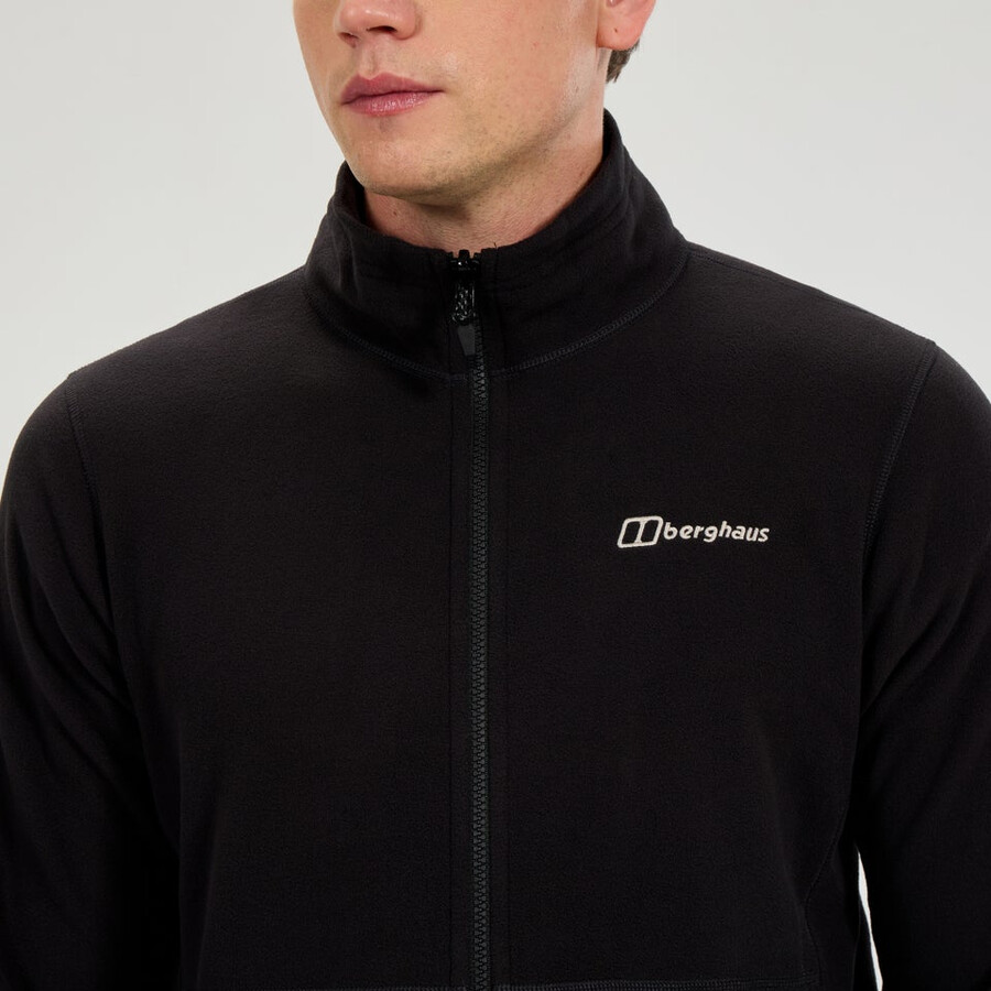 los hombres del prisma micro interactivo polartec chaqueta de lana - negro berghaus