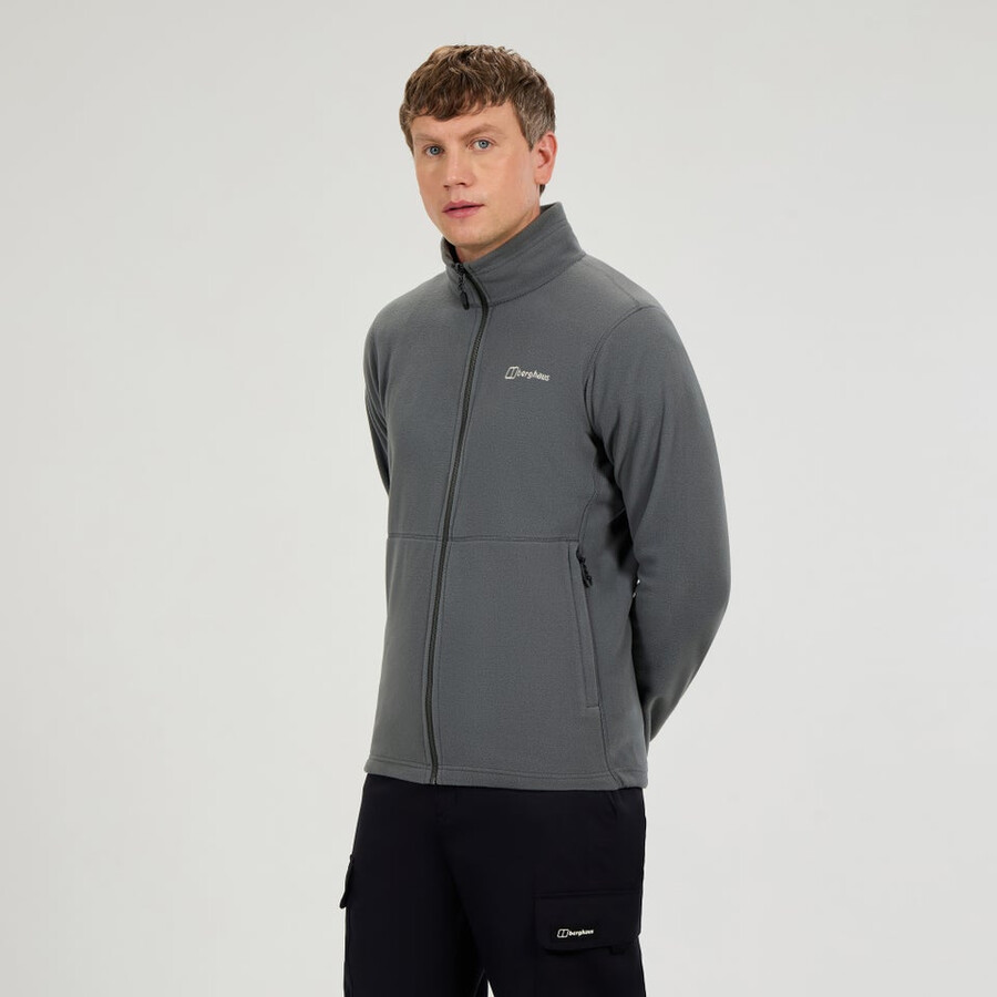 los hombres del prisma micro interactivo polartec chaqueta de lana - gris berghaus