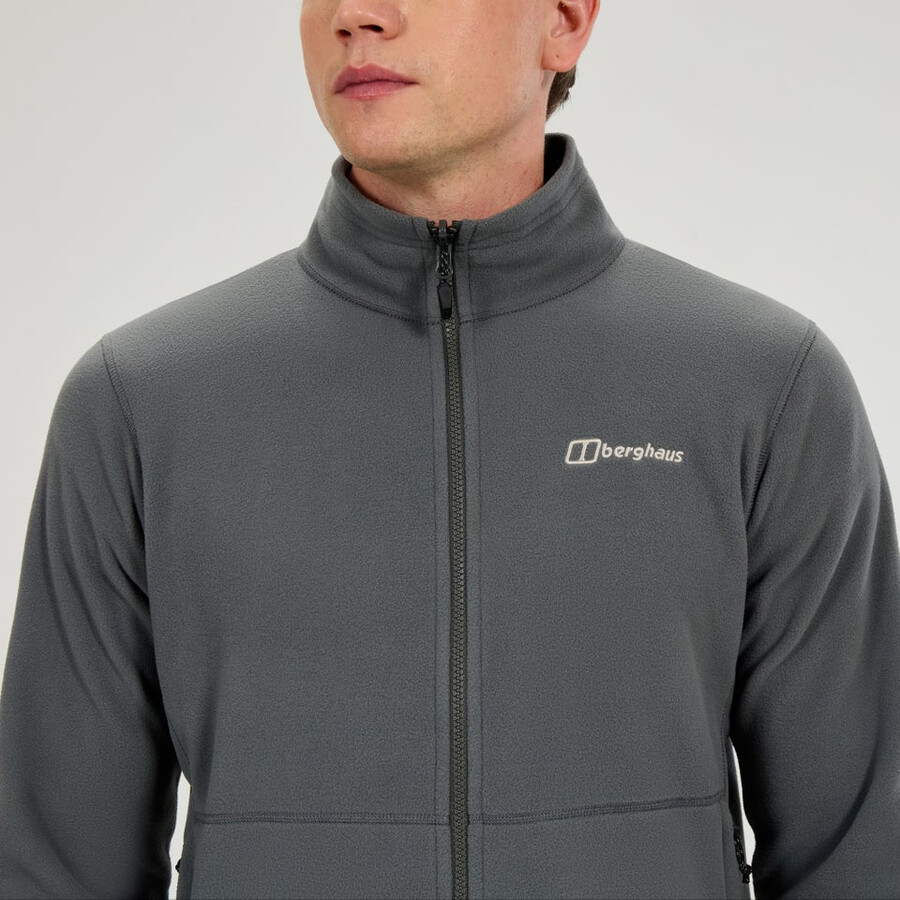 los hombres del prisma micro interactivo polartec chaqueta de lana - gris berghaus