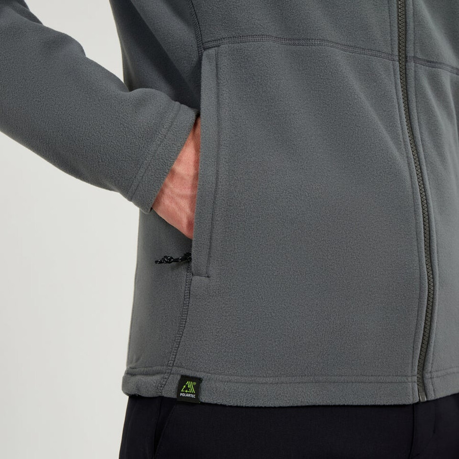 los hombres del prisma micro interactivo polartec chaqueta de lana - gris berghaus