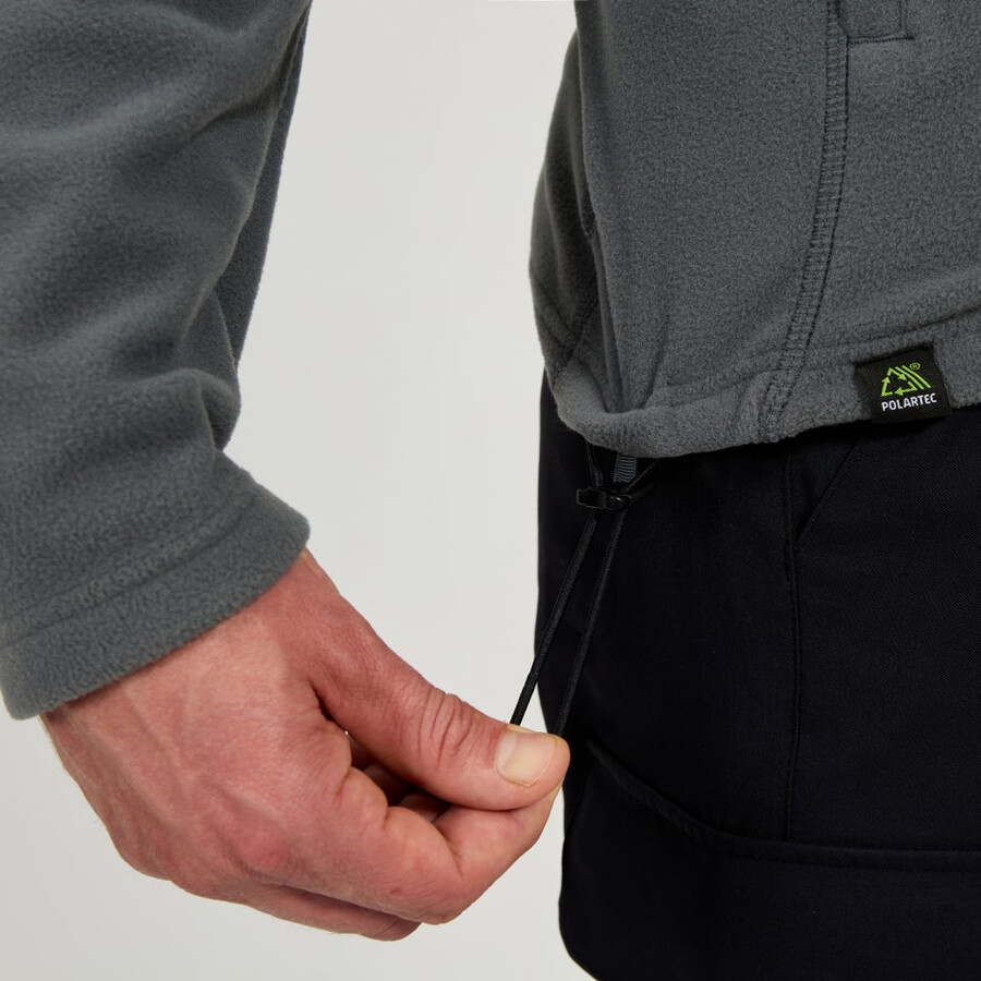 los hombres del prisma micro interactivo polartec chaqueta de lana - gris berghaus