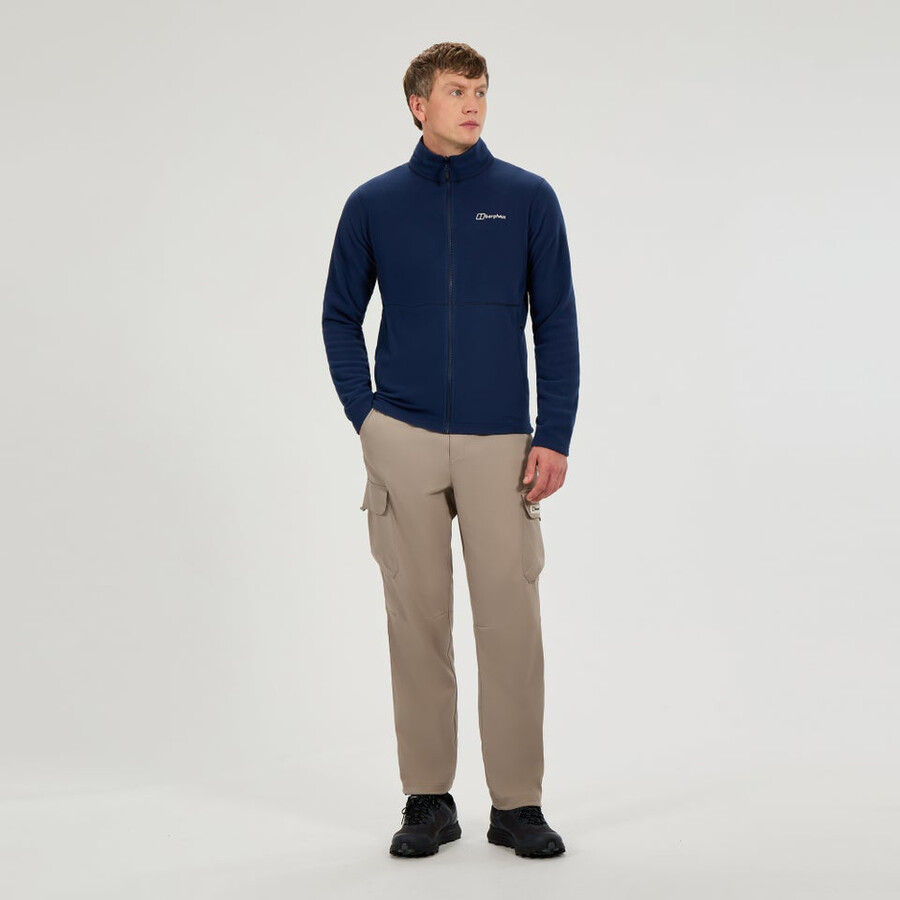 los hombres del prisma micro interactivo polartec chaqueta de lana - azul berghaus