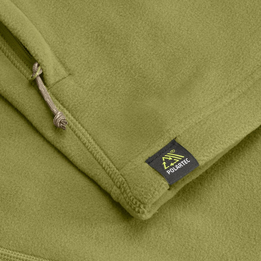 los hombres del prisma micro interactivo polartec chaqueta de lana verde berghaus