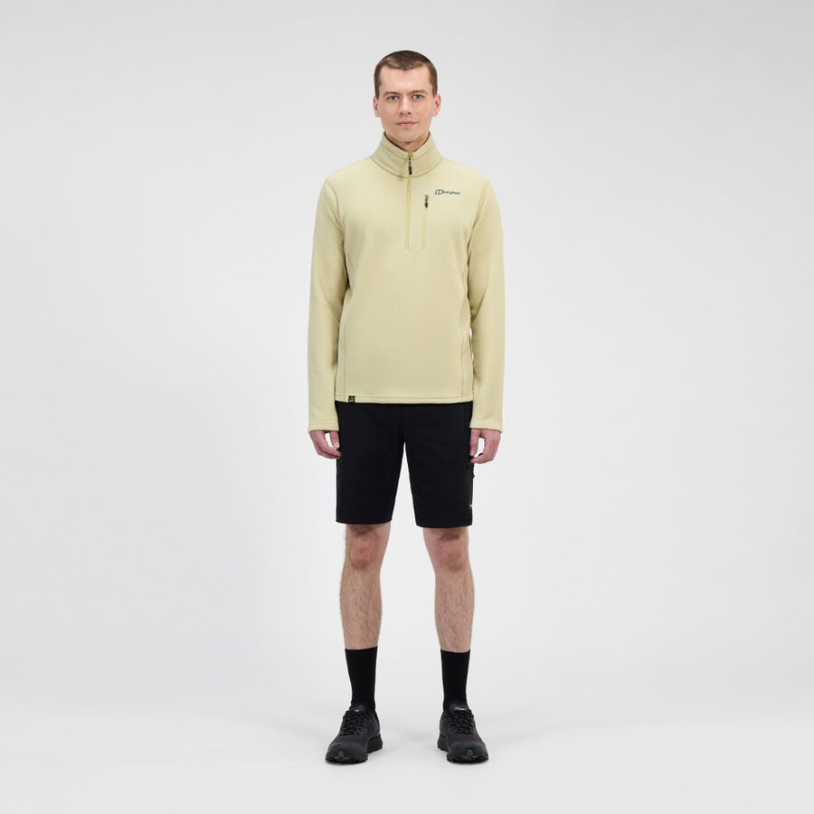 los hombres del prisma micro mitad zip polar polartec - natural berghaus