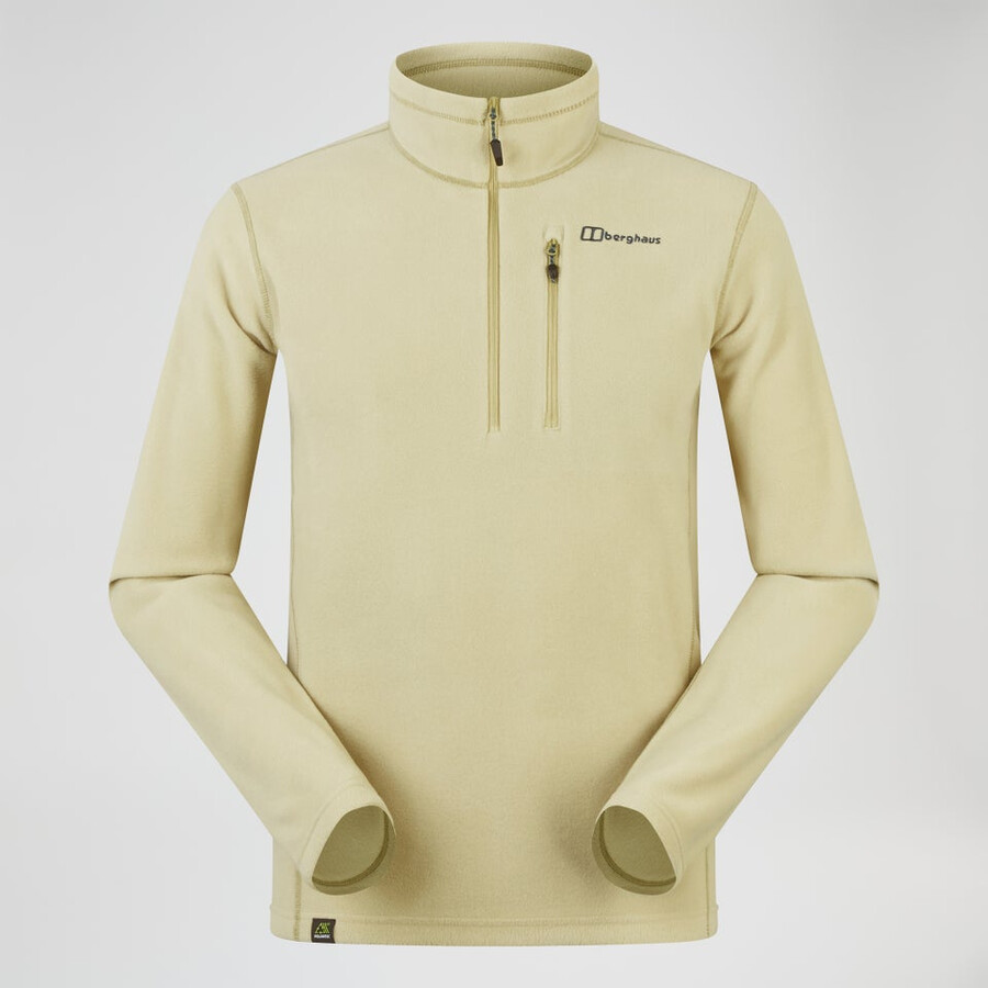 los hombres del prisma micro mitad zip polar polartec - natural berghaus