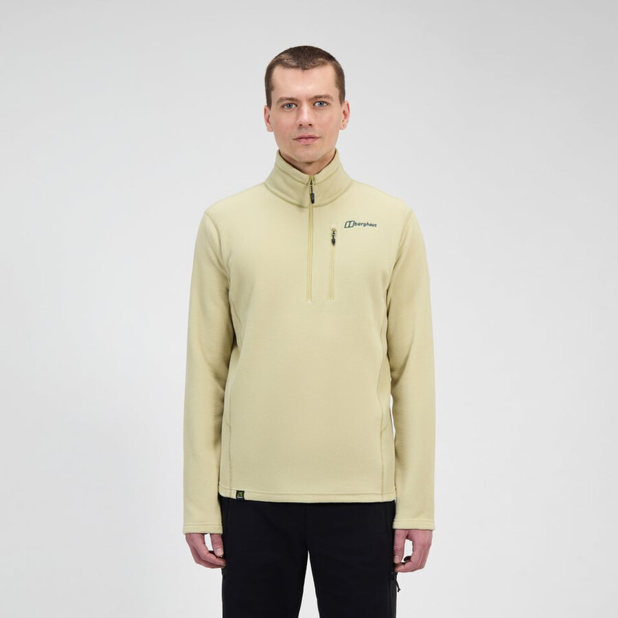 los hombres del prisma micro mitad zip polar polartec - natural berghaus