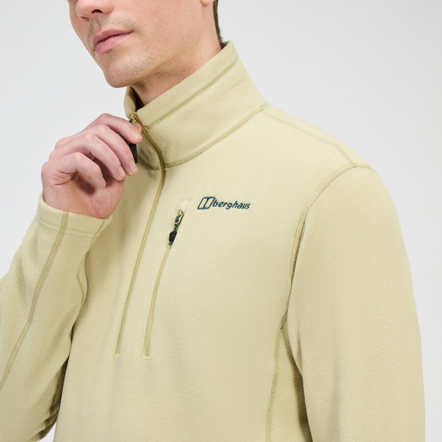 los hombres del prisma micro mitad zip polar polartec - natural berghaus
