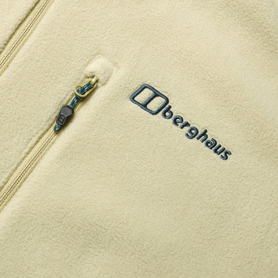 los hombres del prisma micro mitad zip polar polartec - natural berghaus