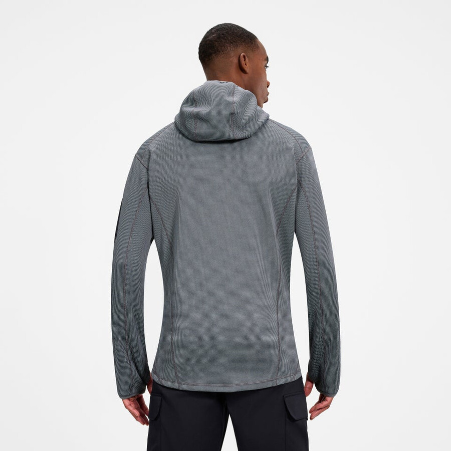 los hombres pravitale mtn 2.0 con capucha chaqueta de lana - gris berghaus