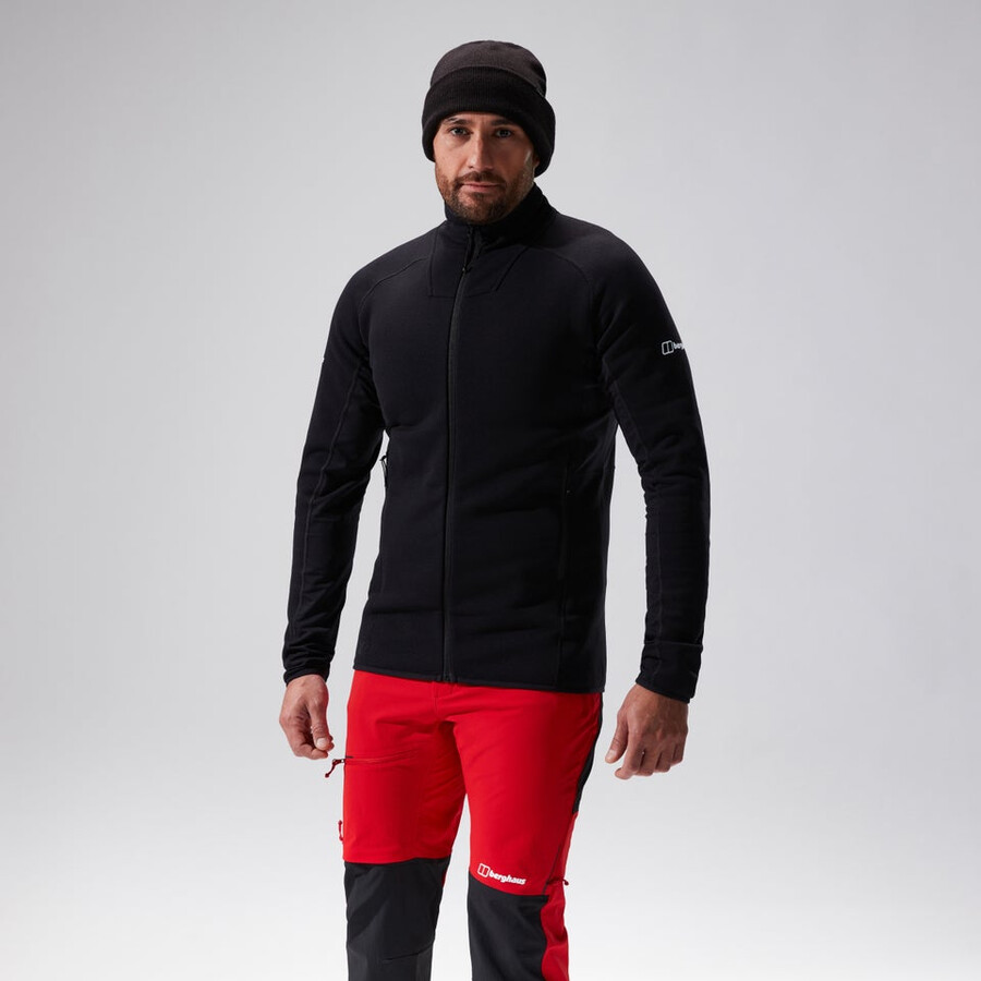 los hombres del mtn buscador de san chaqueta - negro berghaus