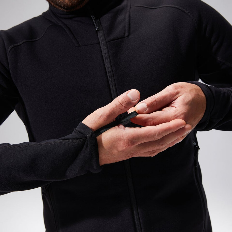 los hombres del mtn buscador de san chaqueta - negro berghaus