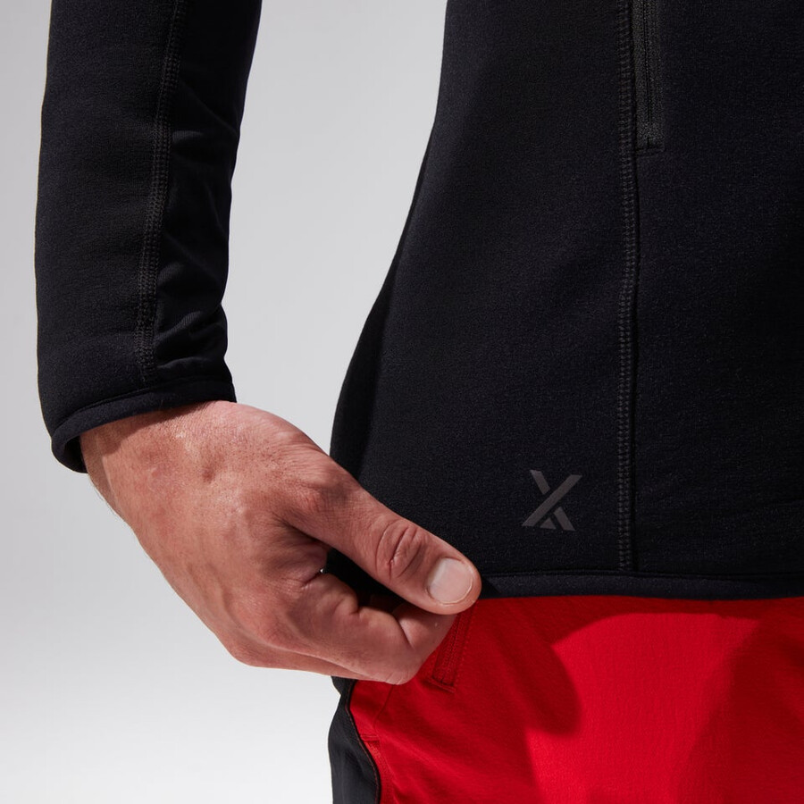 los hombres del mtn buscador de san chaqueta - negro berghaus