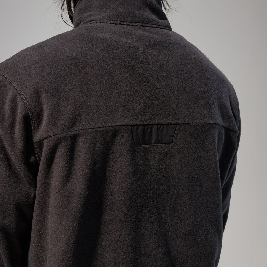 los hombres del prisma de la guía interactiva de polartec chaqueta de lana - negro berghaus