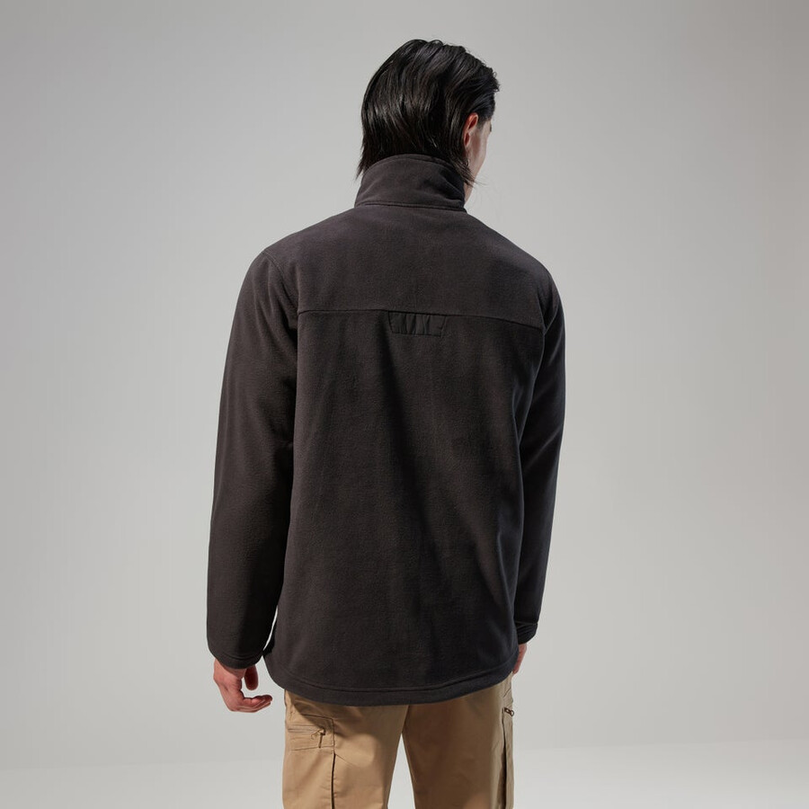 los hombres del prisma de la guía interactiva de polartec chaqueta de lana - negro berghaus