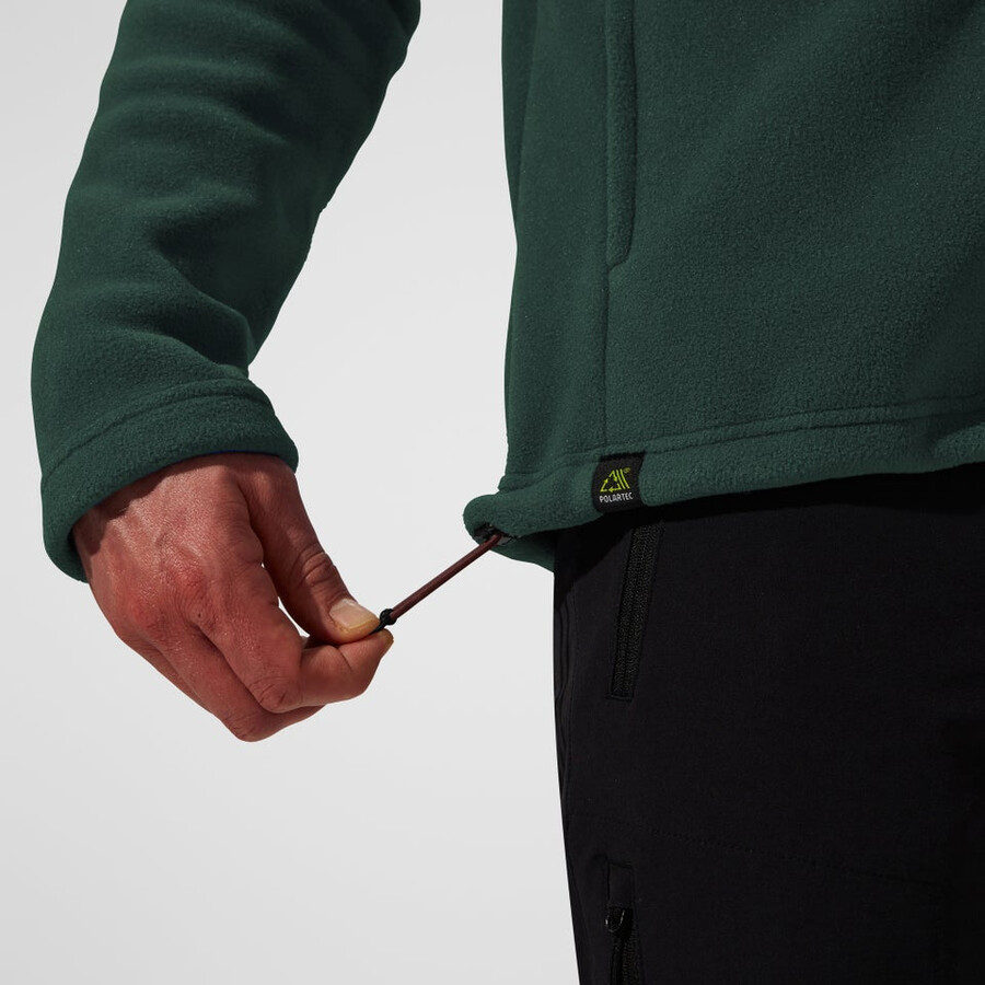 los hombres del prisma de la guía interactiva de polartec chaqueta de lana - verdenegro berghaus