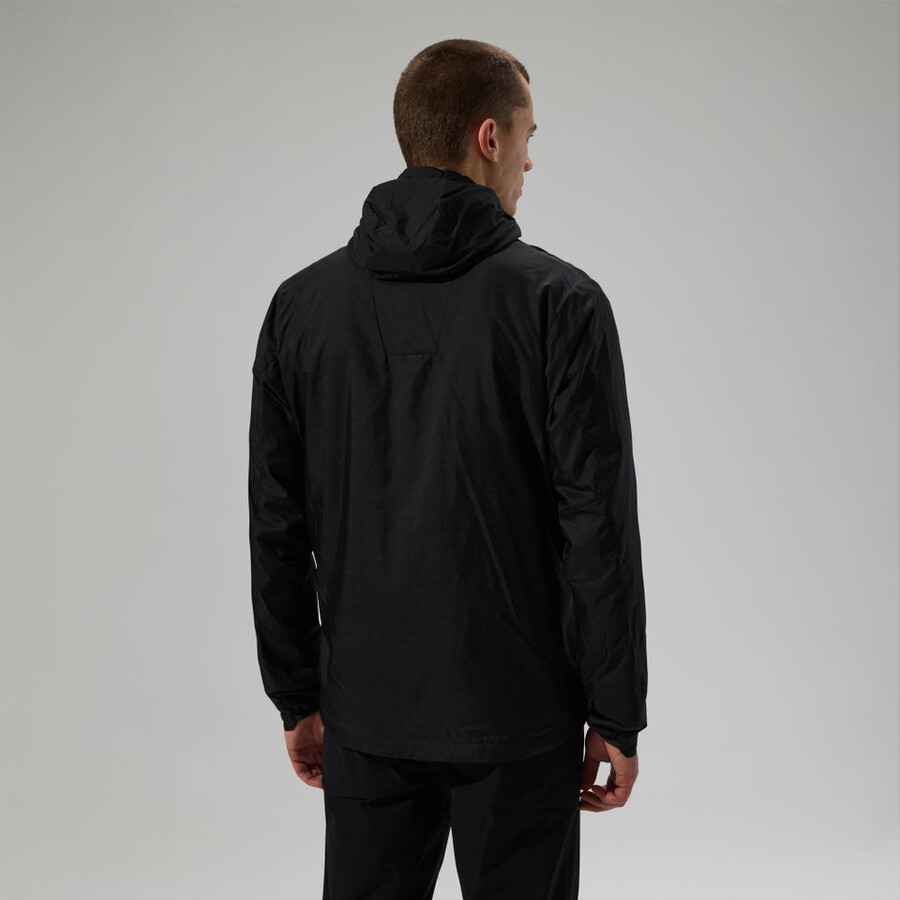 los hombres alfa de resistencia-air jacket negro berghaus