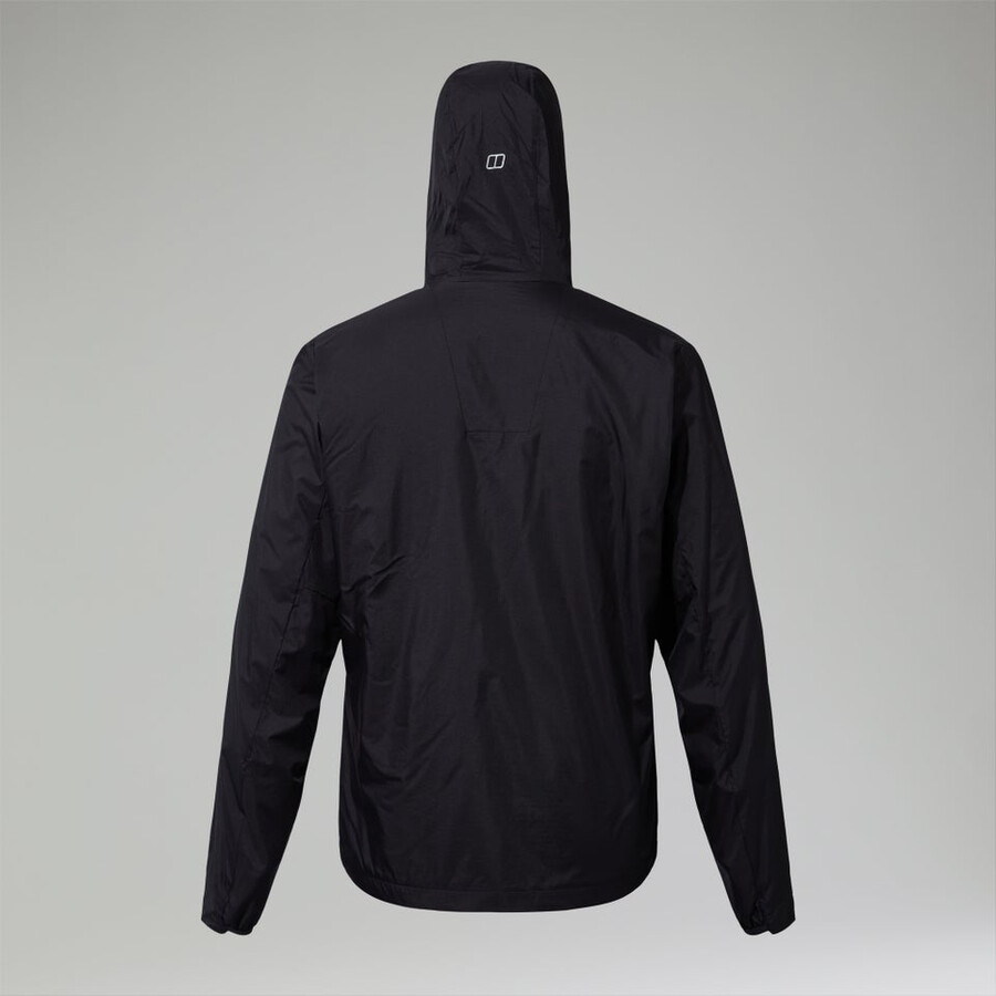 los hombres alfa de resistencia-air jacket negro berghaus