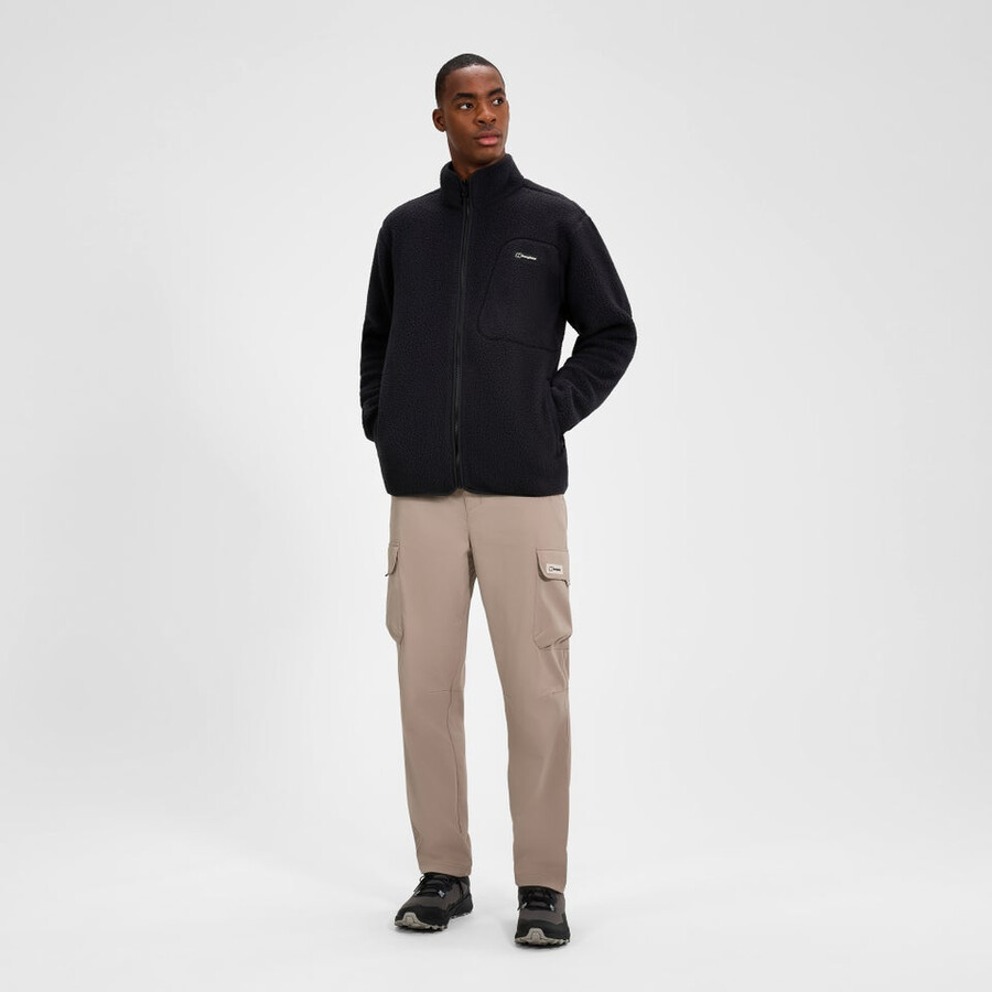 los hombres hanby interactivo de la chaqueta - negro berghaus