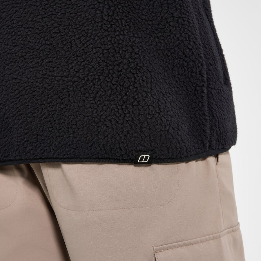 los hombres hanby interactivo de la chaqueta - negro berghaus