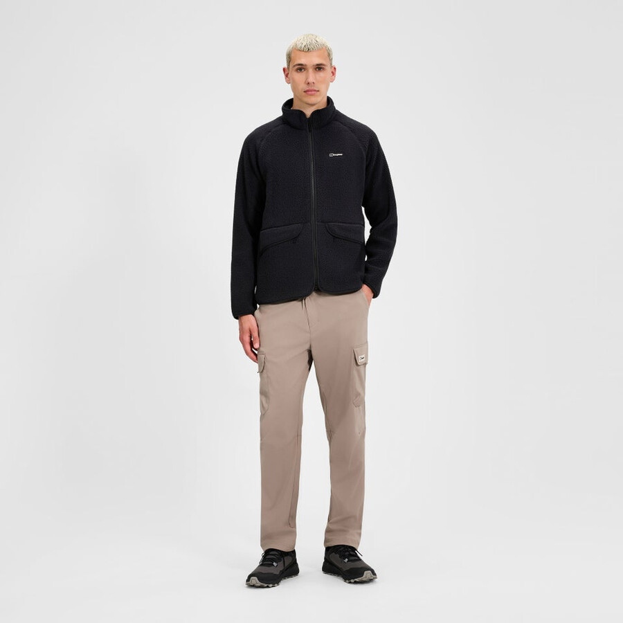 los hombres hanby relajado chaqueta - negro berghaus