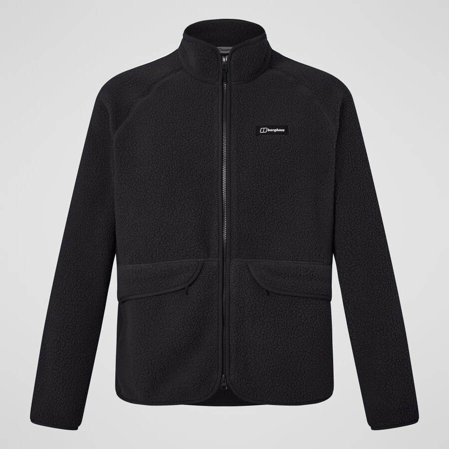 los hombres hanby relajado chaqueta - negro berghaus