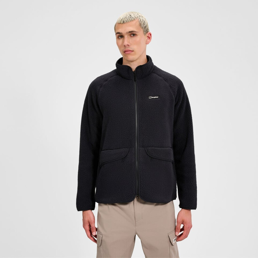 los hombres hanby relajado chaqueta - negro berghaus