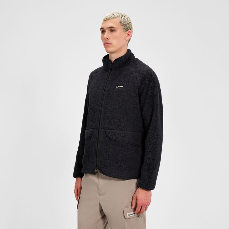 los hombres hanby relajado chaqueta - negro berghaus