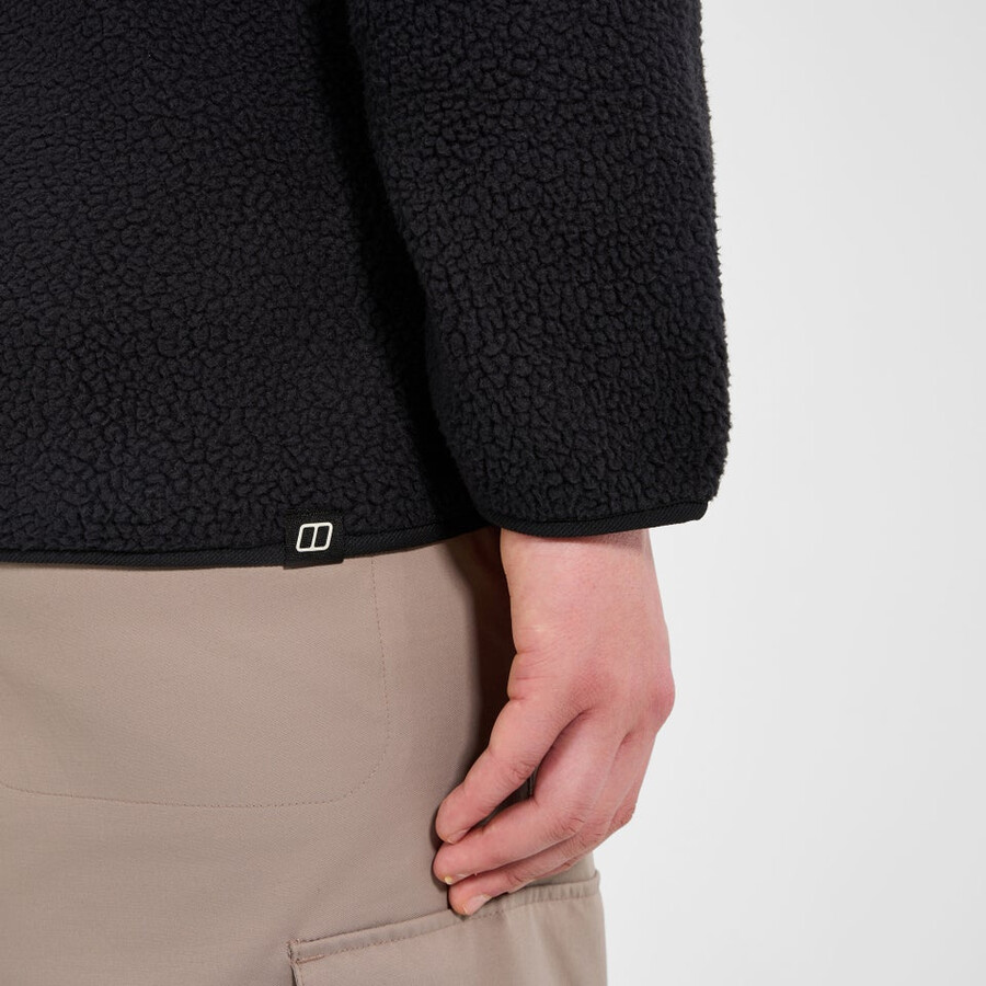 los hombres hanby relajado chaqueta - negro berghaus