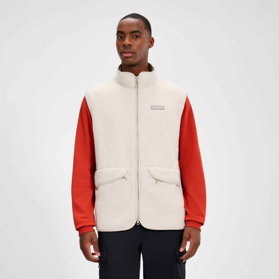 los hombres hanby relajado chaleco gris berghaus