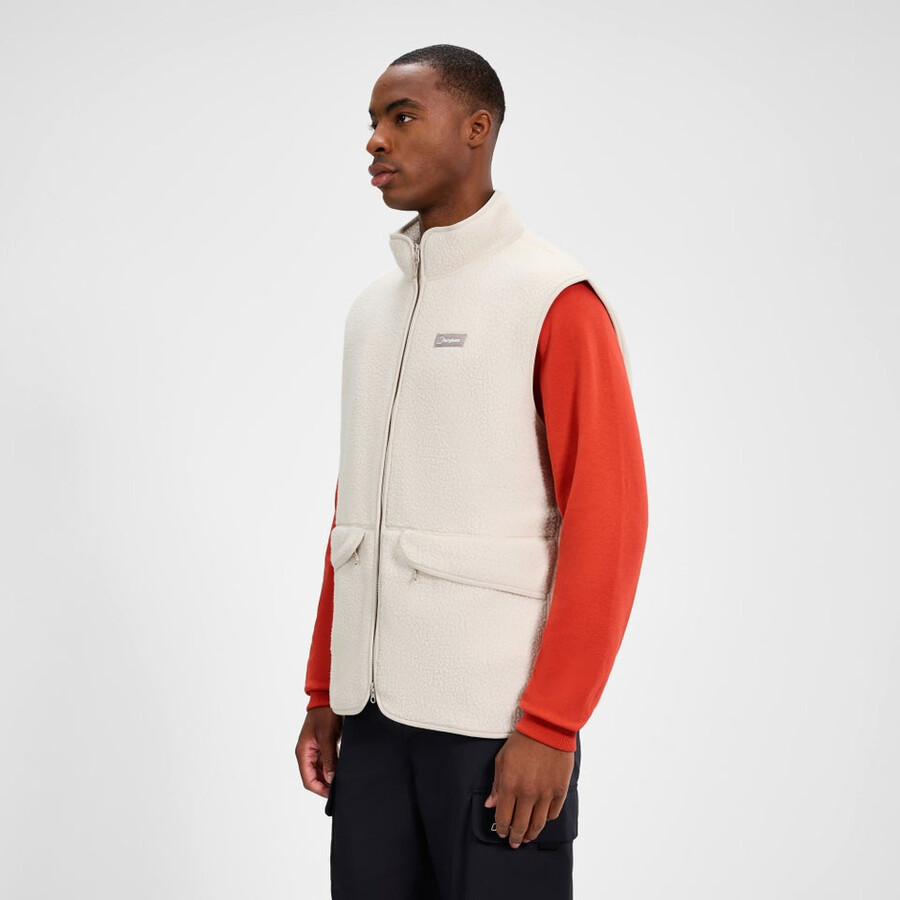 los hombres hanby relajado chaleco gris berghaus