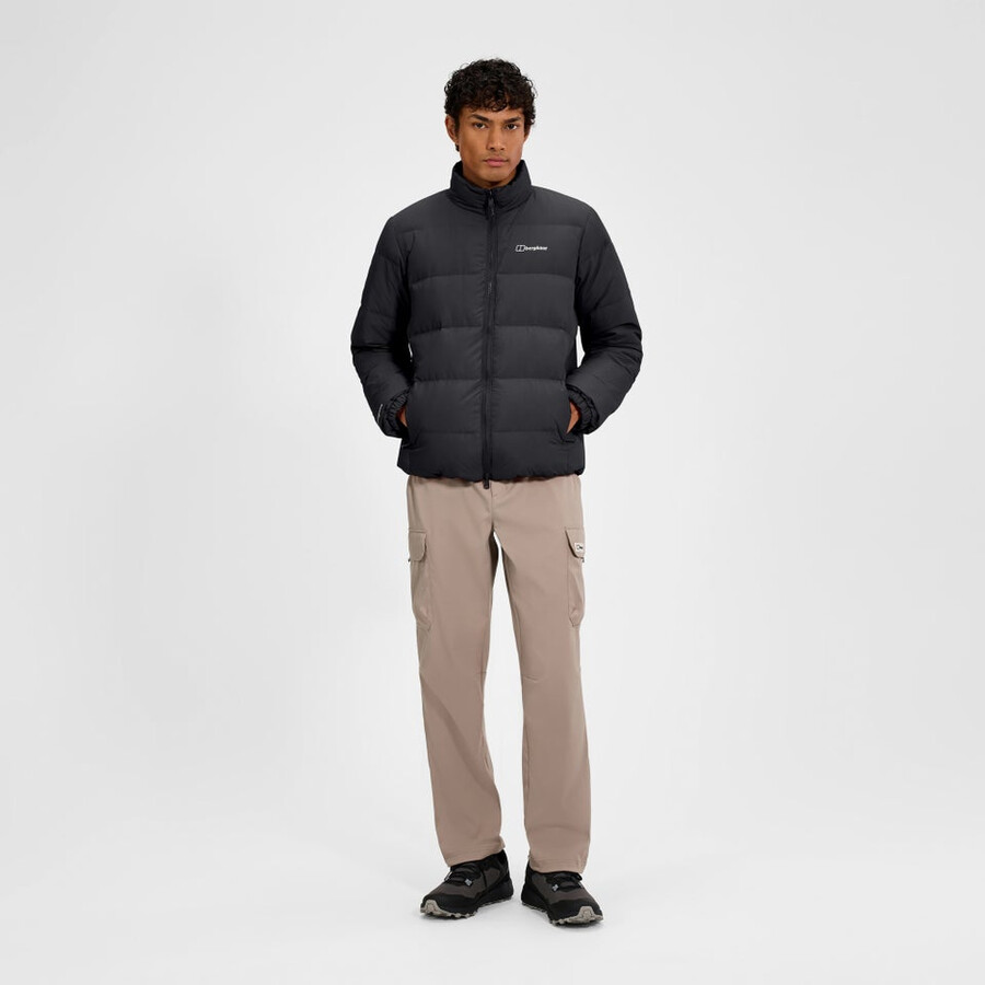 los hombres fulstow reversible abajo chaqueta - negro berghaus