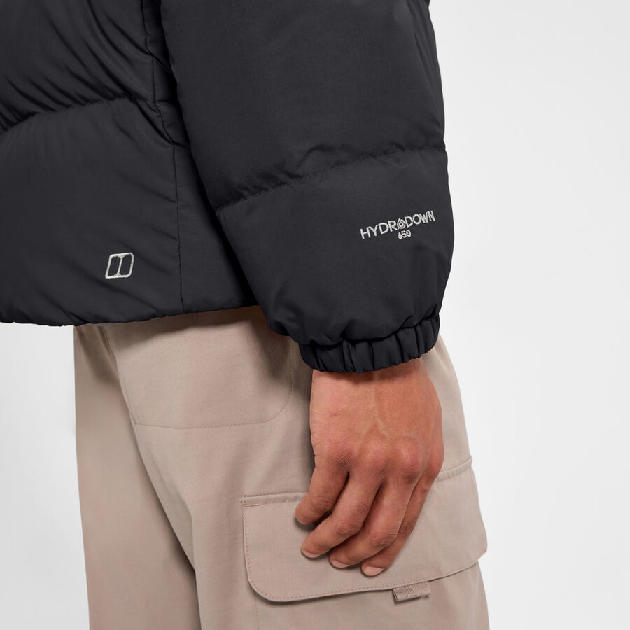 los hombres fulstow reversible abajo chaqueta - negro berghaus