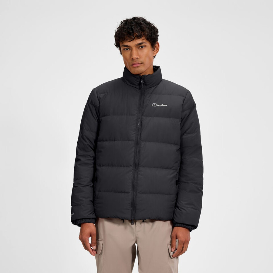 los hombres fulstow reversible abajo chaqueta - negro berghaus