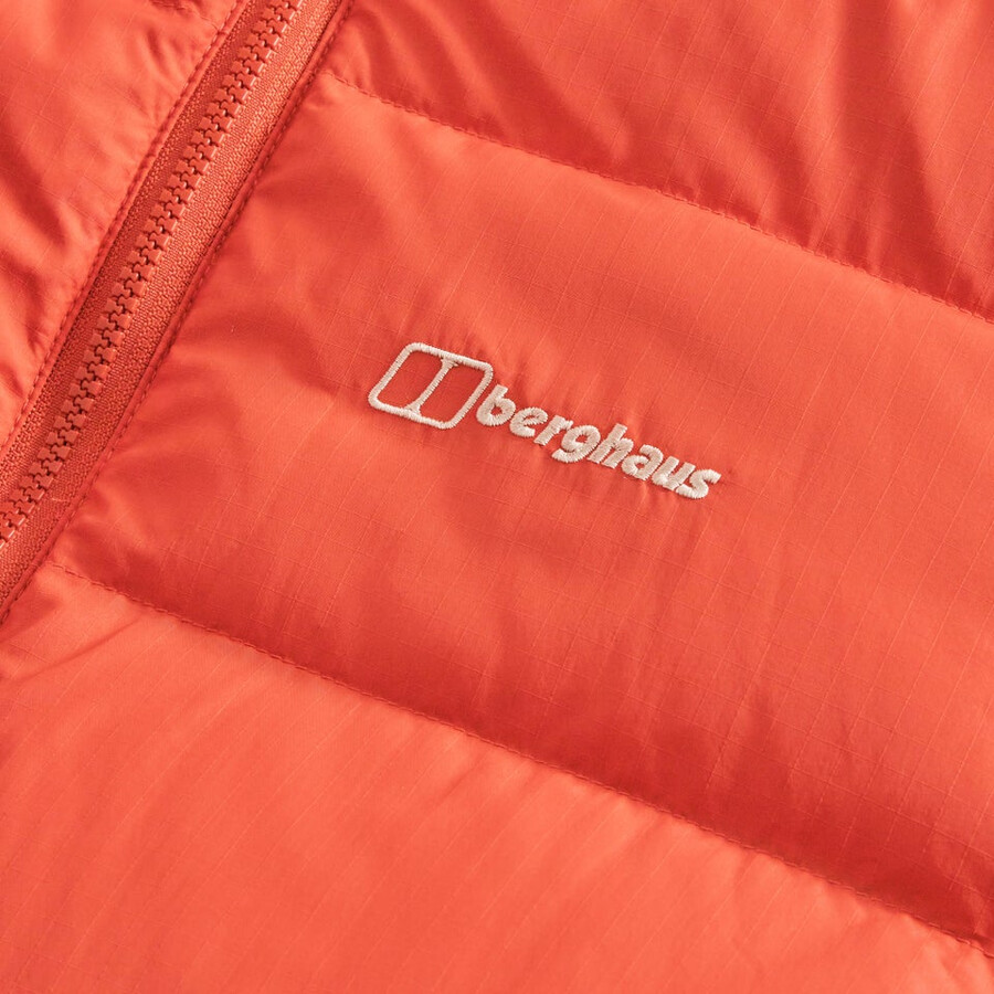los hombres fulstow reversible abajo chaqueta - naranjagris berghaus
