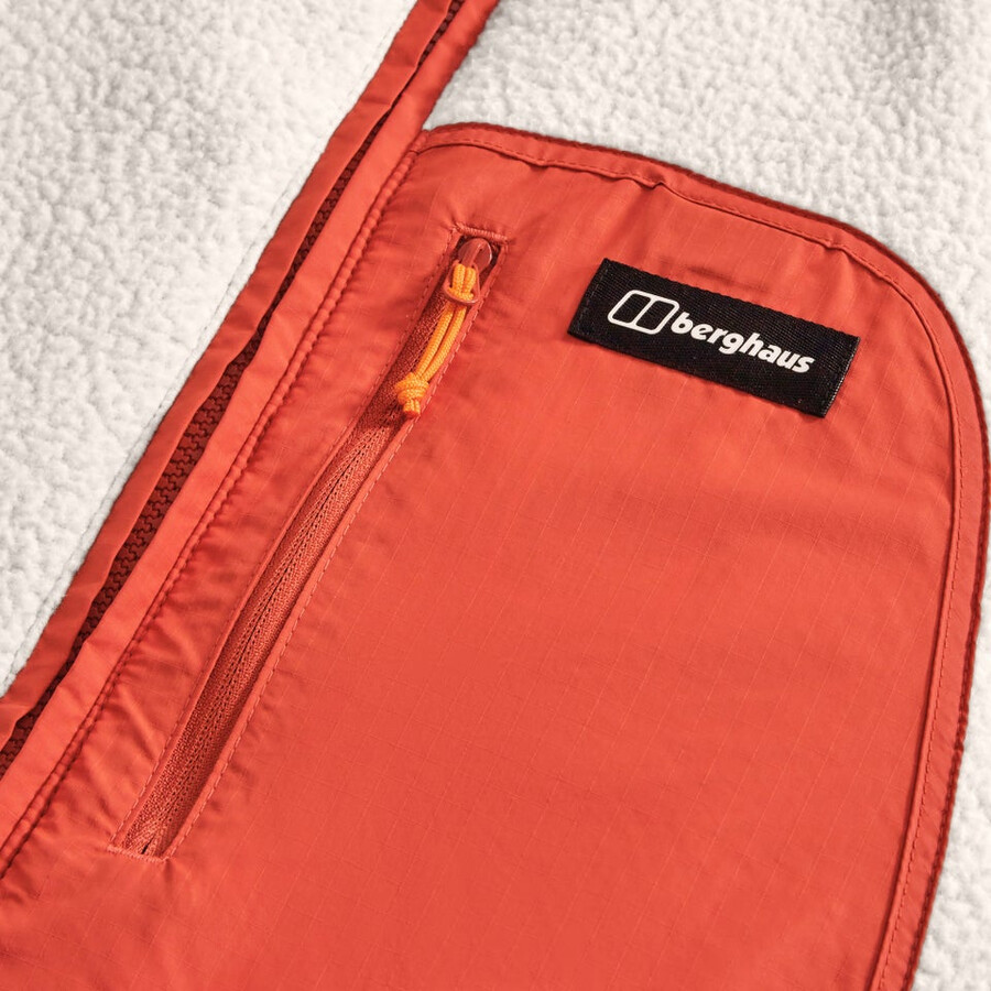 los hombres fulstow reversible abajo chaqueta - naranjagris berghaus