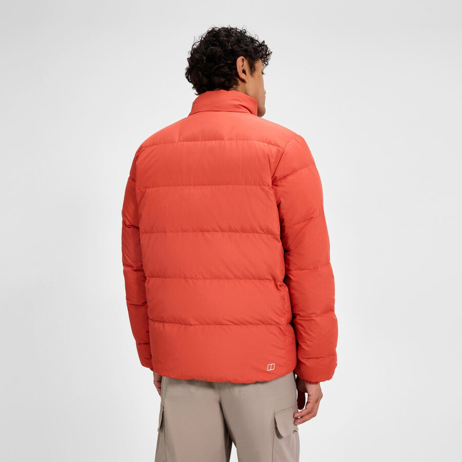 los hombres fulstow reversible abajo chaqueta - naranjagris berghaus
